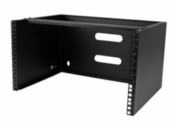 StarTech.com Wall Mount Patch Panel Bracket - 6U - 14in Deep (WALLMOUNT6) - Skrín - montáž na stenu - cerná - 6U - 19"