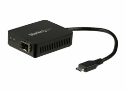 StarTech.com USB C to Fiber Optic Converter - Open SFP - 1000BASE-SX/LX - Windows / Mac / Linux - USB Ethernet Adapter - USB Network Adapter (US1GC30SFP) - Sítový adaptér - USB-C - 1000Base-LX/1000Bas