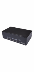 Startech DisplayPort KVM - 4 port - 4K 60Hz - Dual Monitor KVM - DisplayPort Switch - KVM DisplayPort - Desktop KVM Switch (SV431DPDDUA2) - Přepínač KVM / audio / USB - 4 x KVM / zvuk / USB - 1 místní
