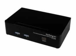 StarTech.com 2 Port DisplayPort KVM Switch - 2560x1600 @60Hz - Dual Port DP USB, Keyboard, Video, Mouse Switch Box w/ Audio for Computers and Monitors (SV231DPUA) - Prepínac KVM / audio - 2 x KVM / zv
