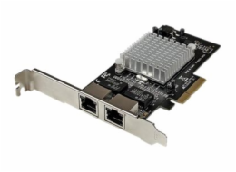 StarTech.com Dual Port PCI Express (PCIe x4) Gigabit Ethernet Server Adapter - 2 Port Network Card - Intel i350 NIC - GbE Network Card (ST2000SPEXI) - Síťový adaptér - PCIe 2.1 x4 - Gigabit Ethernet x