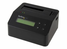 StarTech.com USB 3.0 Hard Drive Eraser Dock for 2.5" & 3.5" SATA/ IDE SSD HDD + mSATA & M.2 - Standalone Secure Erase Wiper & Sanitizer (SDOCK1EU3P) - Hard drive eraser - černá - pro P/N: SVA12M5NA