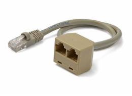 StarTech.com 2-to-1 RJ45 10/100 Mbps Splitter/Combiner - One adapter required at each end of the connection - Sítový rozdelovac - RJ-45 (M) do RJ-45 (F)
