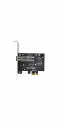 Startech 1-Port GbE SFP Network Card, PCIe 2.1 x1, Intel I210-IS, 1GbE Controller, 1000BASE Copper/Fiber Optic, Single-Port Gigabit Ethernet NIC, Desktop/Server Backplanes - Windows and Linux Compatib