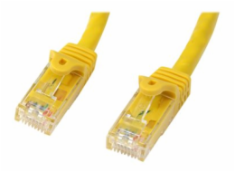 StarTech.com 1m CAT6 Ethernet Cable, 10 Gigabit Snagless RJ45 650MHz 100W PoE Patch Cord, CAT 6 10GbE UTP Network Cable w/Strain Relief, Yellow, Fluke Tested/Wiring is UL Certified/TIA - Category 6 - 