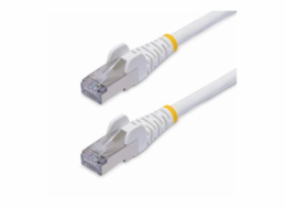 StarTech.com 15m White CAT8 Ethernet Cable, Snagless, S/FTP, 25G/40G - Patch kabel - RJ-45 (M) do RJ-45 (M) - 15 m - 5.6 mm - S/FTP - CAT 5/5e/6/6a/8 - IEEE 802.3bt/IEEE 802.3ba - provedení bez hrbolk
