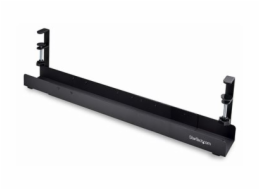 StarTech.com Under Desk Cable Management Tray, Clamp-on Installation - Zásuvka pro management kabelu - montáž pod stul - cerná - 80 cm