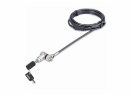 StarTech.com Universal Laptop Lock 6.6ft (2m), Security Cable For Notebook Compatible With Noble WedgeŽ/Nano/K-Slot; Keyed Locking Cable - Anti-Theft Cut-Resistant Steel Cable (UNIVK-LAPTOP-LOCK) - Be