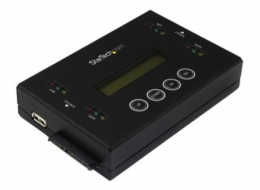 StarTech.com Drive Duplicator & Eraser for USB Flash Drives & 2.5 / 3.5" SATA SSDs/HDDs- 1:1 duplication plus cross-interface - Standalone (SU2DUPERA11) - Hard drive / USB drive duplicator - 1 zásuvky