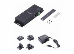 StarTech.com 4P Serial to Ethernet Adapter, IP LAN to RS232 DB9 Converter - Kompaktní server - 4 porty - 100Mb LAN, RS-232 - montáž na stenu/lištu DIN - kompatibilní s TAA - pro P/N: AT925FM, GC9SF, S