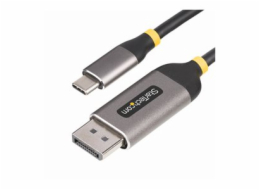 StarTech.com 10ft (3m) USB-C to DisplayPort Adapter Cable, 8K 60Hz - Kabel adaptéru - 24 pin USB-C (M) do DisplayPort (M) s jazýckem - USB4 / Thunderbolt 3 / Thunderbolt 4 / DisplayPort 1.4 - 3 m - po