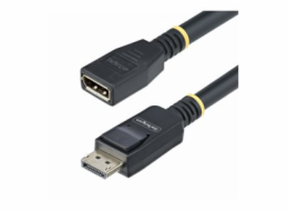 StarTech.com 10ft (3m) DisplayPort 1.4 Extension Cable, DP 1.4, 8K 60Hz - Prodlužovací kabel DisplayPort - DisplayPort (M) do DisplayPort (F) - DisplayPort 1.4 - 3 m - podpora 8K, dvousmerný, neobsahu
