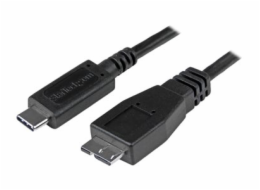 StarTech.com USB C to Micro USB Cable - 3 ft / 1m - USB 3.1 - 10Gbps - Micro USB Cord - USB Type C to Micro USB Cable (USB31CUB1M) - USB kabel - 24 pin USB-C (M) do Micro-USB typu B (M) - USB 3.1 - 1 