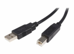 StarTech.com 0.5m USB 2.0 A to B Cable M/M - Kabel USB - USB (M) do USB typ B (M) - USB 2.0 - 50 cm - cerná