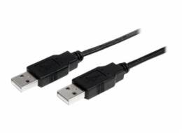 StarTech.com 1m USB 2.0 A to A Cable - M/M - 1m USB 2.0 aa Cable - USB a male to a male Cable (USB2AA1M) - Kabel USB - USB (M) do USB (M) - USB 2.0 - 1 m - cerná - pro P/N: ST4200MINI2, SV231HDMIUA