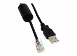 StarTech.com 6 ft Smart UPS Replacement USB Cable AP9827 - USB cable - USB (M) to RJ-45 (10 pin) (M) - 6 ft - black - USBUPS06 - Kabel USB - USB (M) do RJ-45 (10 pinu) (M) - 1.8 m - cerná
