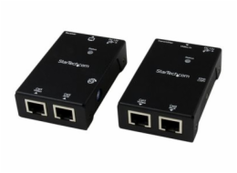 StarTech.com HDMI Over CAT5e / CAT6 Extender with Power Over Cable - 165 ft (50m) HDMI Video/Audio Over Dual Ethernet Cable Extender (ST121SHD50) - Video/audio nástavec - pres CAT 5e/6 - až 50 m - pro