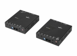 StarTech.com 4K HDMI Over IP Extender - 4K 30Hz - Video Control Software App - HDMI Extender - HDMI Extension - AV Over IP (ST12MHDLAN4K) - Sériový nástavec video/audio/infracervený - 1GbE - až 100 m 