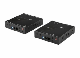 StarTech.com HDMI over IP Extender Kit with Video Wall Support - 1080p - HDMI over CAT5e / CAT6 Transmitter and Receiver Kit (ST12MHDLAN2K) - Sériový nástavec video/audio/infracervený - HDMI - až 100 