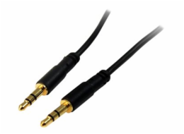 StarTech.com 3.5mm Audio Cable - 3 ft - Slim - M / M - AUX Cable - Male to Male Audio Cable - AUX Cord - Headphone Cable - Auxiliary Cable (MU3MMS) - Audio kabel - mini-phone stereo 3.5 mm s piny (mal