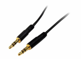 StarTech.com 3.5mm Audio Cable - 10 ft - Slim - M / M - AUX Cable - Male to Male Audio Cable - AUX Cord - Headphone Cable - Auxiliary Cable (MU10MMS) - Audio kabel - mini-phone stereo 3.5 mm s piny (m