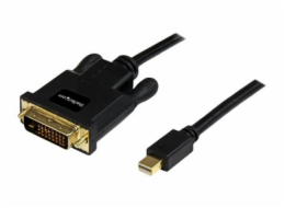 StarTech.com 6ft Mini DisplayPort to DVI Cable - M/M - mDP Cable for Your DVI Monitor / TV - Windows & Mac Compatible (MDP2DVIMM6B) - Kabel DisplayPort - Mini DisplayPort (M) do DVI-D (M) - 1.82 m - c