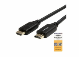 StarTech.com StarTech.com Premium Certified High Speed HDMI 2.0 Cable with Ethernet - 1.5ft 0.5m - HDR 4K 60Hz - 20 inch Short HDMI Male to Male Cord (HDMM50CMP) - Kabel HDMI s ethernetem - HDMI s pin