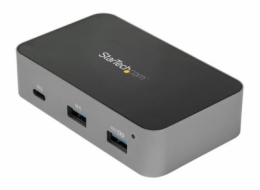 StarTech.com 3 Port USB C 3.1 Gen 2 Hub with Ethernet Adapter, 10Gbps USB Type C to 2x USB-A & 1x USB-C Ports, USB Hub w/ BC 1.2 Phone Fast Charging, Superspeed 10Gbps USB C Hub with GbE - Windows/mac