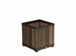 Květináč Keter Deco Square walnut