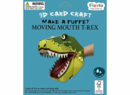 Fiesta Crafts Kreativní sada 3D loutka T. rex