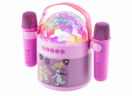 Přenosný reproduktor GoGEN BOB A BOBEK DISCO, růžový