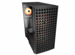 COUGAR PC skříň AIRFACE ECO RGB Black Mid Tower Airflow 2 x 180mm ARGB PWM Fans 1x 120mm ARGB Fan 
