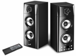 BAZAR - GENIUS reproduktory SP-HF2800 BT/ 2.0/ 60W/ Dřevěné/ Bluetooth/ USB/ dálkové ovládání - Poškozený obal (Komplet)
