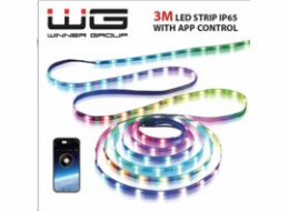 WG - Chytrý LED pásek WG18, 3 metry, s aplikaci, IP 65, USB-A