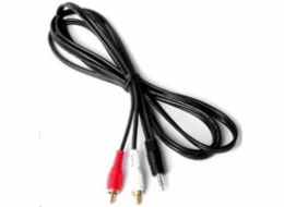 PREMIUMCORD Kabel Jack 2.5mm stereo - 2x Cinch M 2m