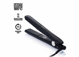 GHD Gold žehlička na vlasy, keramické destičky, dárková sada, Iced Luxe Collection, černá