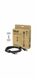 Club3D Kabel DisplayPort 2.1 na DisplayPort 2.1, VESA DP80, 8K240Hz/10K60Hz (M/M), 2m, černá