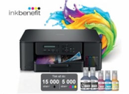 BROTHER multifunkce inkoustová DCP-T530DW - A4 128MB 2400x600 16ppm USB 2.0. WIFI  - INKTANK