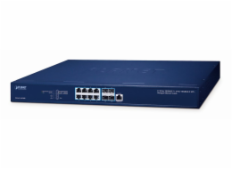 Planet XGS-6320-8X8TR L3 managed switch, 8x10Gb, 4x10Gb SFP+, QoS, NMS, 2x power-in, RING