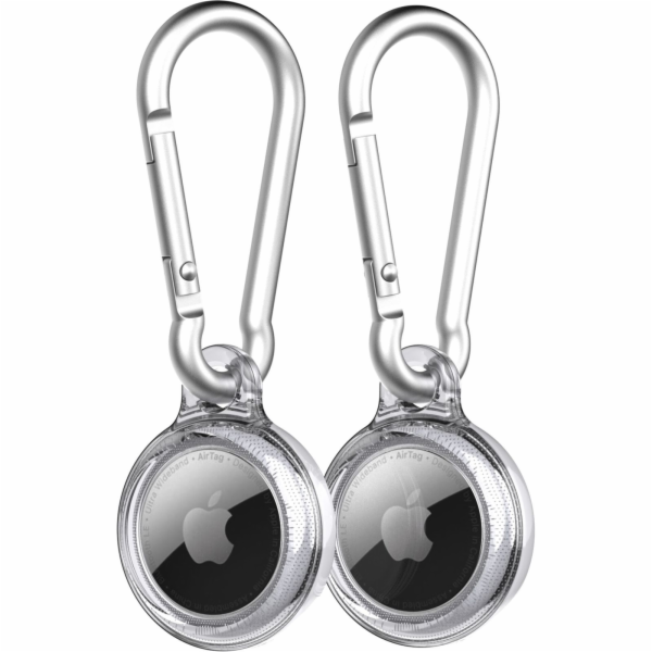Tech21 EvoClear Case for AirTag 2er pack