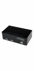 Startech 2 Port Professional USB KVM Switch Kit with Cables - Přepínač KVM - 2 x KVM port(s) - 1 místní uživatel - desktop