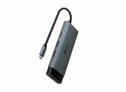 Dokovací stanice TP-Link UH7021C USB-C, HDMI, 3x USB, čtečka SD/microSD, PD 100W