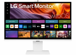 LG monitor 32U850SA-W 31,5" IPS 3840x2160/16:9/400cdm/5ms/USB-C/HDMI/BT/Wifi/webOS/zrcadlení/speaker/FHDkamera/výš.stav.