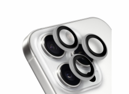 OBAL:ME Ochrana Čoček pro Apple iPhone 15 Pro/15 Pro Max White Titanium