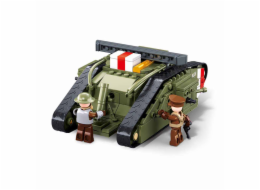 Sluban Army M38-B1296 Tank WWII Mark Vs