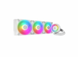 BAZAR - ARCTIC Vodní chladič Liquid Freezer III 420 ARGB, 3x140mm, AM5, LGA1851, bílá - Poškozený obal (Komplet)