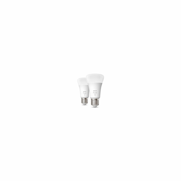 BAZAR PHILIPS Hue White 9.5W 1100 E27 2ks POŠKOZENÝ OBAL