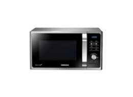 BAZAR - Samsung mikrovlnná trouba, Klasická, s funkcí zdravého vaření, 23 l, stříbrně titan - Poškozený obal (Komplet)