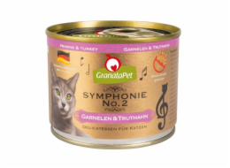 GRANATAPET Symphonie  No.2 Prawns and turkey - mokré krmivo pro kočky - 200g