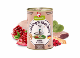 GRANATAPET Liebling s Mahlzeit Duck and goose - vlhké krmivo pro psy - 800g